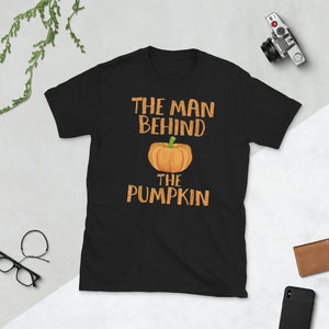 Halloween Pregnancy Man Pumpkin Short-Sleeve Unisex T-Shirt