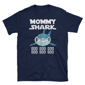 Personalized Mommy Shark Doo Doo Doo Short-Sleeve Unisex T-Shirt, Matching Baby Shark For Family