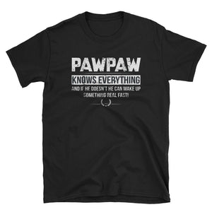 Pawpaw Knows Everything Short-Sleeve Unisex T-Shirt