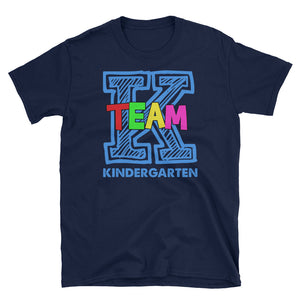 Team Kindergarten T- shirt Teacher For Men and Women Short-Sleeve Unisex T-Shirt, Kindergarten Teacher T-shirt