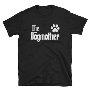 Personalized The Dogmother Short-Sleeve Unisex T-Shirt, Dog Paw T-shirt, Funny Dog Mom T-shirt