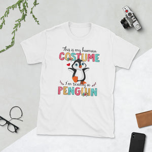 Halloween Human Costume Penguin Lover Short-Sleeve Unisex T-Shirt