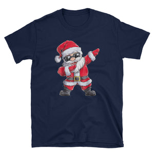 Dabbing Santa Christmas Short-Sleeve Unisex T-Shirt