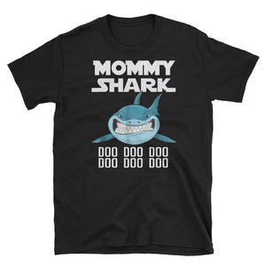 Personalized Mommy Shark Doo Doo Doo Short-Sleeve Unisex T-Shirt, Matching Baby Shark For Family