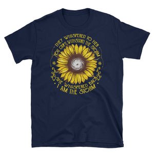 I'm A Storm Sunflowers Short-Sleeve Unisex T-Shirt / Watercolor Sunflowers / Women T-shirt