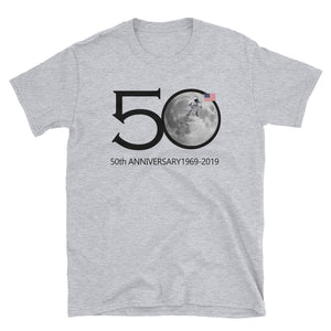 50 Aniversary Apollo 11 1969 - 2019 Short-Sleeve Unisex T-Shirt, Astronaut Shirt