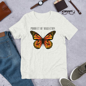 Product Of Migration Premium Short-Sleeve Unisex T-Shirt, Painting Butterfly Shirt