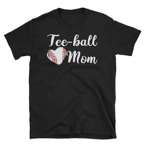 Tee-ball Mom Unisex Softstyle T-Shirt, Mother's Day Gift For Tee-ball Mom
