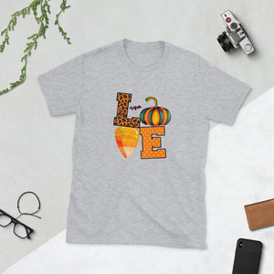 Halloween Love Tee Short-Sleeve Unisex T-Shirt