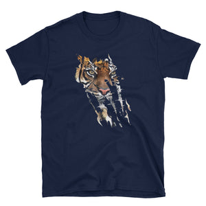Bengal Tiger Face Short-Sleeve Unisex T-Shirt
