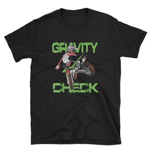Dirt Bike Rider (Neon Green) Motocross Short-Sleeve Unisex T-Shirt
