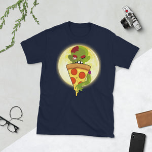 Pizza Zombie Halloween Short-Sleeve Unisex T-Shirt