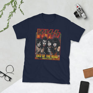 KISS End of the Road Thats a Wrap Tour Short-Sleeve Unisex T-Shirt
