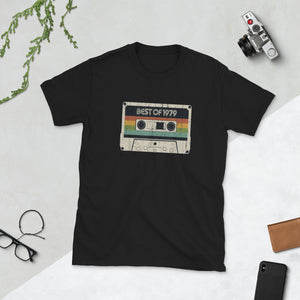 40 Years Old Made in 1979 Vintage 40th Birthday Short-Sleeve Unisex T-Shirt