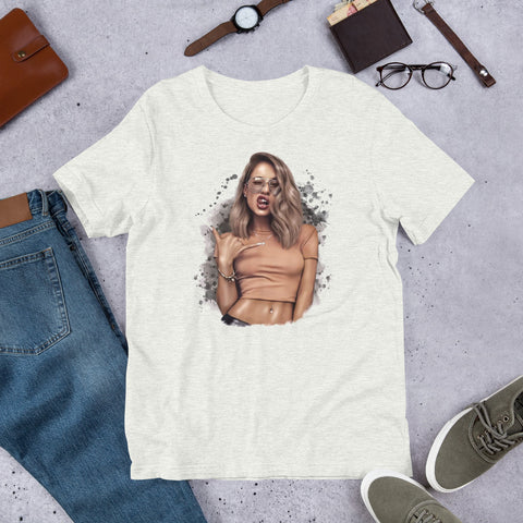 Image of Sexy Girl Dance Short-Sleeve Unisex T-Shirt, Party T-shirt For Men, Women