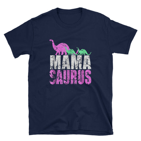Image of Twin Mom Mama Saurus Short-Sleeve Unisex T-Shirt