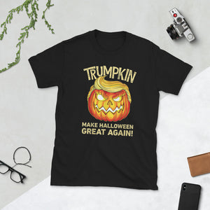 Trumpkin Make Halloween Great Again Short-Sleeve Unisex T-Shirt
