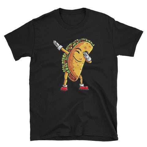 Image of Dabbing Taco Cinco de Mayo Short-Sleeve Unisex T-Shirt