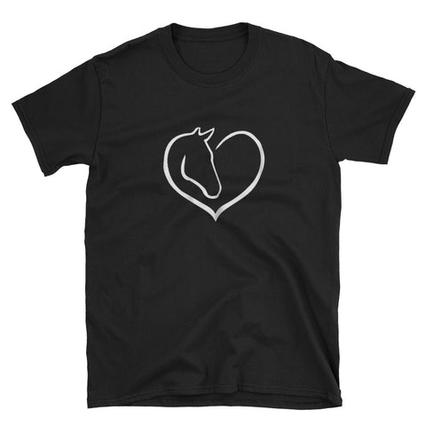 Image of Horse Lover Short-Sleeve Unisex T-Shirt