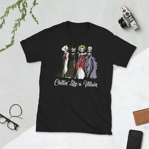 Chillin' Like A Villain Halloween 2 Short-Sleeve Unisex T-Shirt