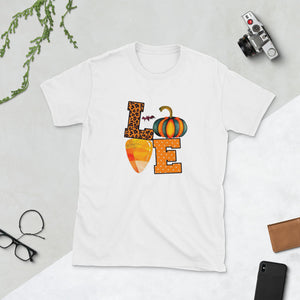 Halloween Love Tee Short-Sleeve Unisex T-Shirt