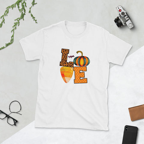 Image of Halloween Love Tee Short-Sleeve Unisex T-Shirt