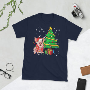 Pig Christmas Matching Family Group Christmas Short-Sleeve Unisex T-Shirt