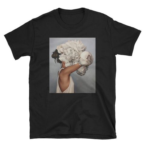 Image of Sexy Flowers Feather Short-Sleeve Unisex T-Shirt