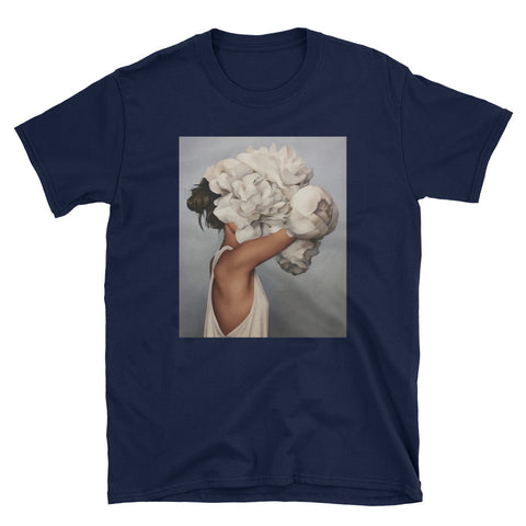 Image of Sexy Flowers Feather Short-Sleeve Unisex T-Shirt