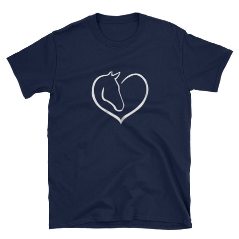 Image of Horse Lover Short-Sleeve Unisex T-Shirt