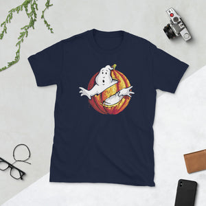 Ghostbusters Classic Halloween Pumpkin Short-Sleeve Unisex T-Shirt