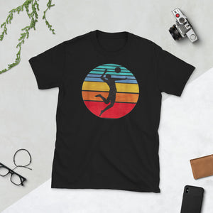 Beach Volleyball Retro Vintage Player Coach Short-Sleeve Unisex T-Shirt