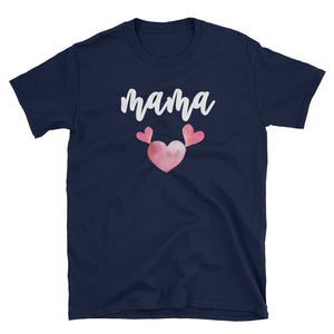 Personalized Pink Heart MaMa and Me Unisex Softstyle T-Shirt, Mother's Day Shirt For Mama, New Mama, First Mother's Day 2019