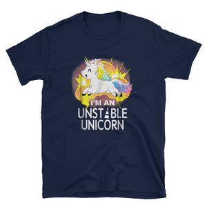 I'm An Unstable Unicorn Cute Short-Sleeve Unisex T-Shirt