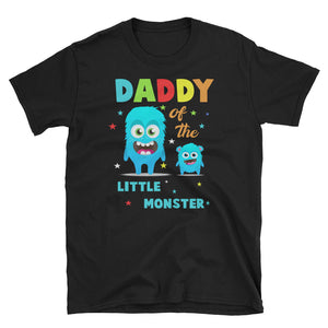 Daddy Of The Little Monster Short-Sleeve Unisex T-Shirt, Funny T-shirt For Daddy in Father's Day