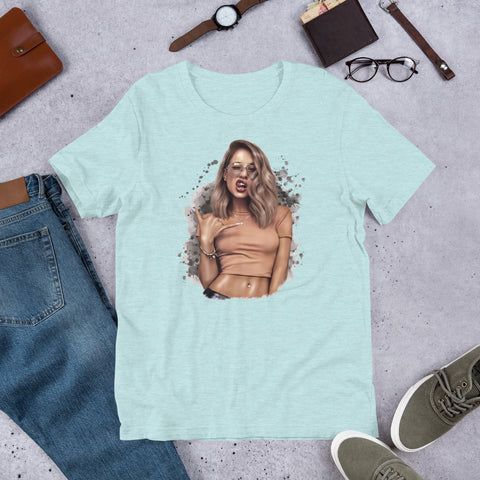 Image of Sexy Girl Dance Short-Sleeve Unisex T-Shirt, Party T-shirt For Men, Women