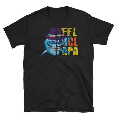 Image of Reel Cool Papa Short-Sleeve Unisex T-Shirt, Father's Day Shirt For Fishing Papa