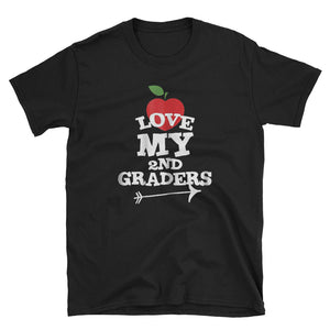 Love My 2nd Graders Cute Second Grade Teacher Short-Sleeve Unisex T-Shirt