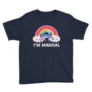 I'm Magical Unicorn Youth Short Sleeve T-Shirt, Funny Unicorn Shirt For Kids