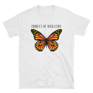 Product Of  Migration Butterfly Short-Sleeve Unisex T-Shirt, Orange Butterfly Shirt, Migration Shirt