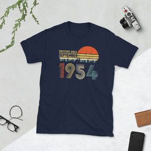 Awesome Since September 1954 65th Birthday Gift 65 Yrs Old Short-Sleeve Unisex T-Shirt