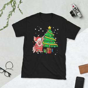 Pig Christmas Matching Family Group Christmas Short-Sleeve Unisex T-Shirt