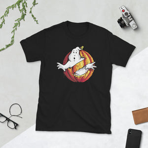 Ghostbusters Classic Halloween Pumpkin Short-Sleeve Unisex T-Shirt