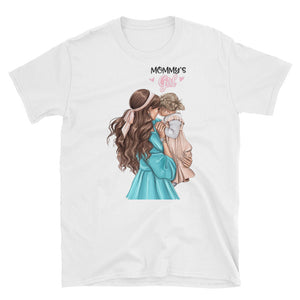 Cute Mommy's Girls Paint Short-Sleeve Unisex T-Shirt, Mother's Day Gift For Mom
