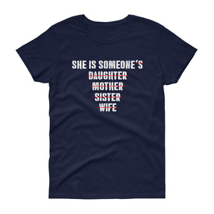 Daughter Mother Sister Wife Women's short sleeve t-shirt