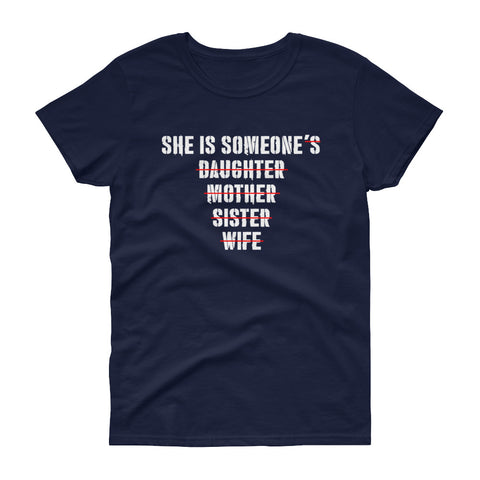 Image of Daughter Mother Sister Wife Women's short sleeve t-shirt