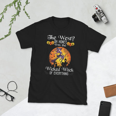 Image of I'm The Wicked Witch Of Everything Halloween Short-Sleeve Unisex T-Shirt