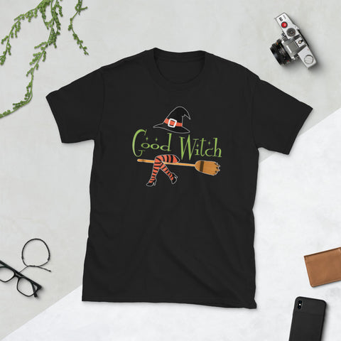 Image of Good Witch Halloween Short-Sleeve Unisex T-Shirt