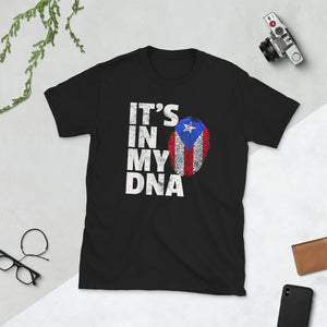 It's In My DNA Puerto Rico Rican Short-Sleeve Unisex T-Shirt